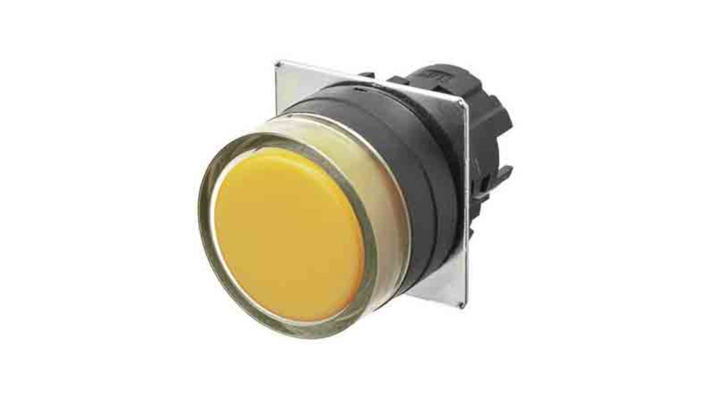 Omron 按钮头, Φ22mm开孔, 瞬时, A22NZ系列