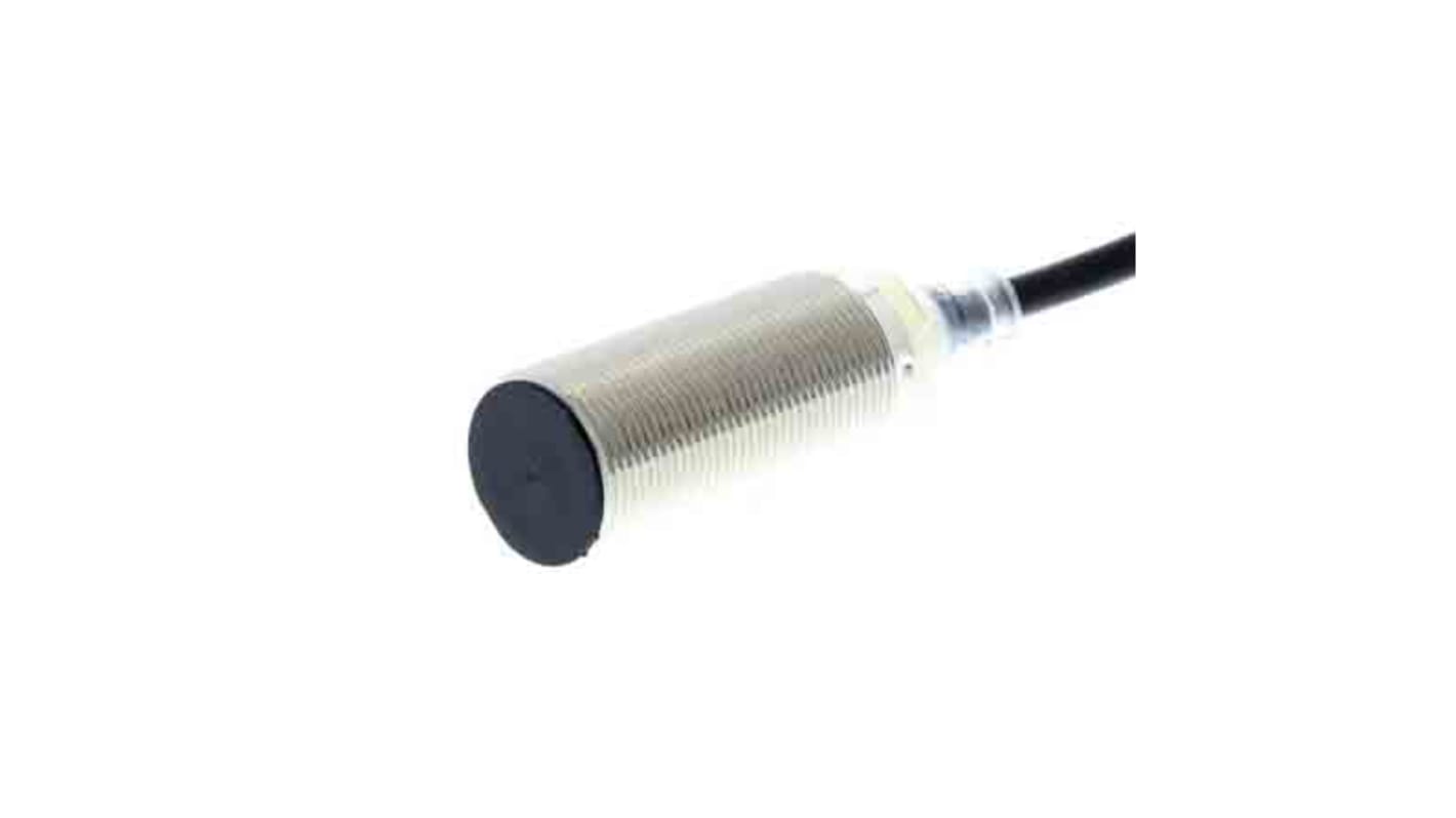 Omron Inductive Barrel-Style Proximity Sensor, M18 x 1, 5 mm Detection, PNP Normally Open Output, 10 → 30 V dc,