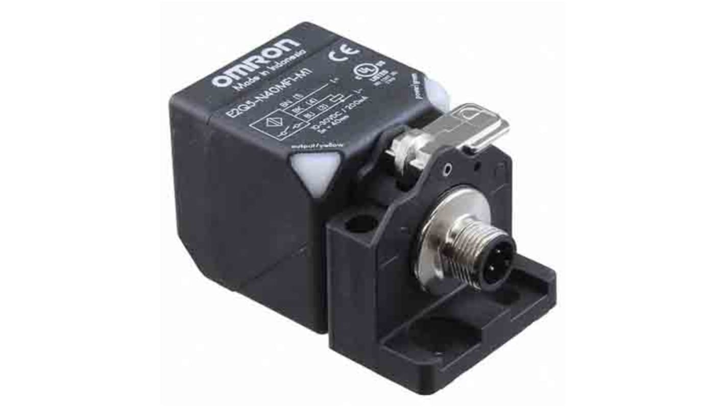Rs-Online Sensore di prossimità a parallelepipedo Omron M12 rilevamento 40 mm 10 → 30 V c.c