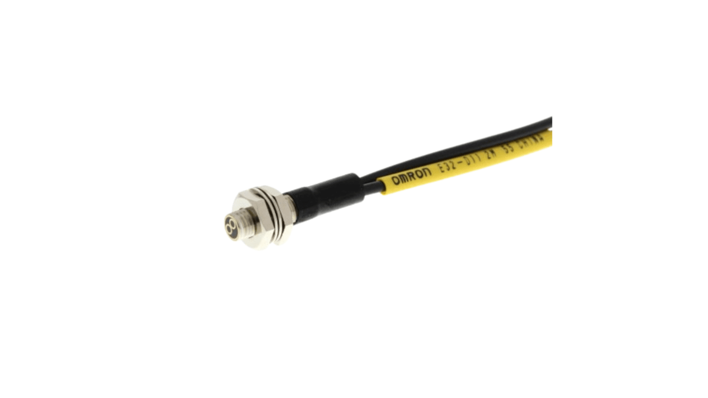 Omron 塑料光纤传感器, 2 m 电缆接端, 1 ms响应, 可检测520 mm, IP67