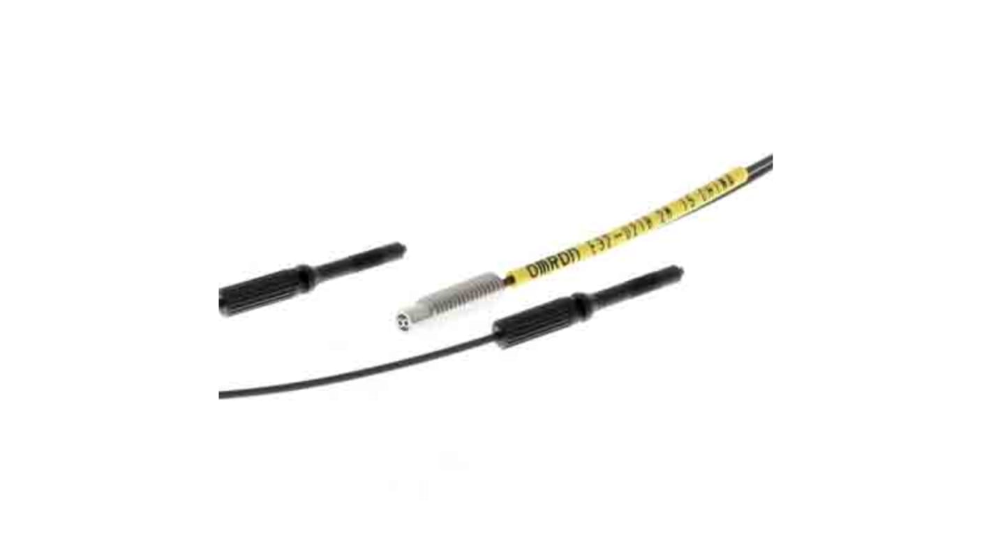 Omron 塑料光纤传感器, 2 m 电缆接端, 1 ms响应, 可检测210 mm, IP67