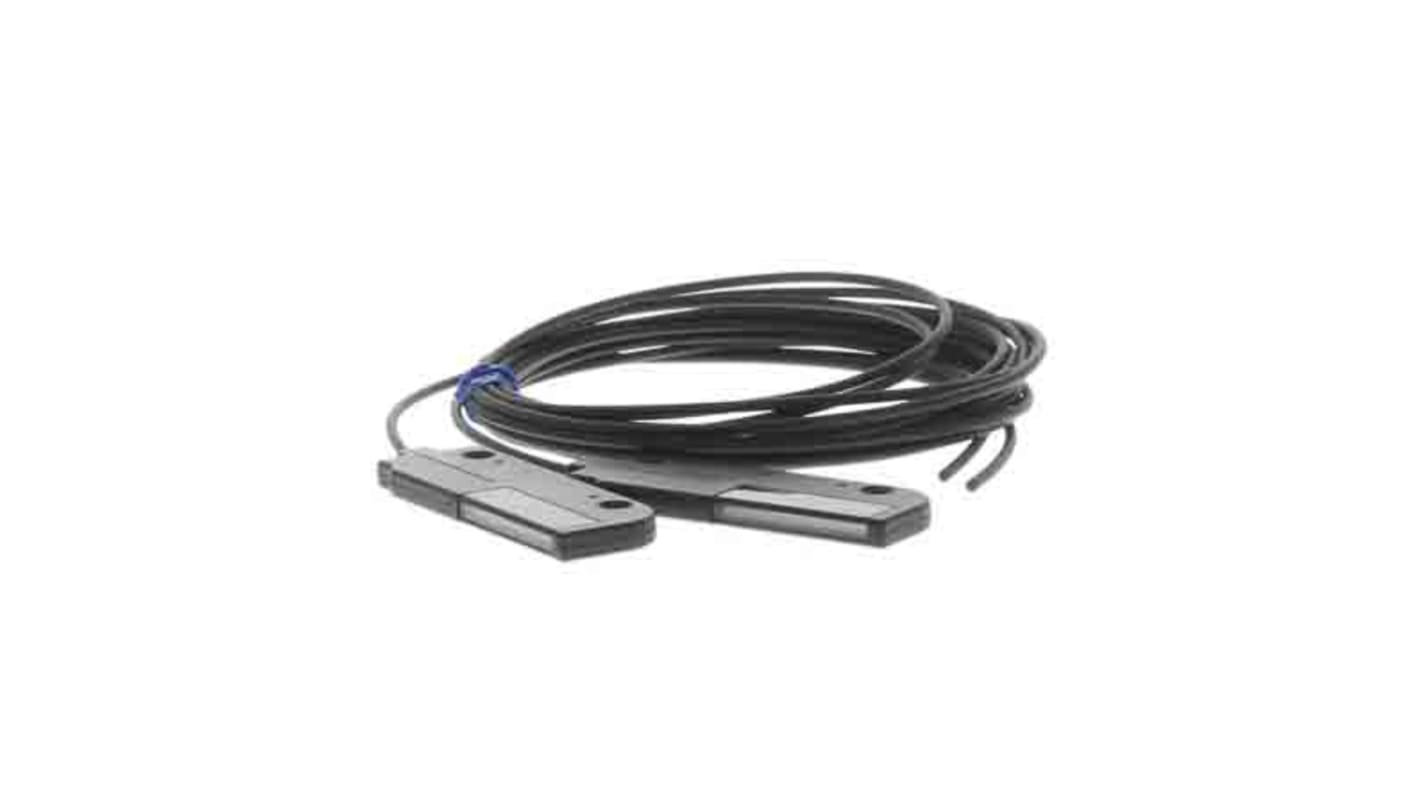 Sensor de fibra óptica de plástico Omron, alcance 30 mm, IP50