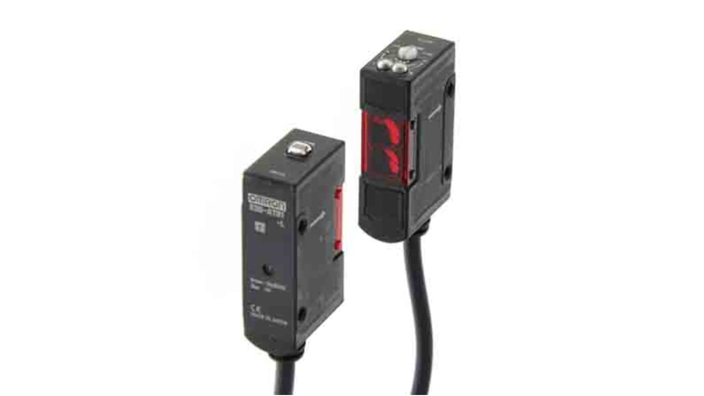 Rs-Online Sensore fotoelettrico Rettangolare Omron a fascio diretto rilevamento 7 m uscita NPN