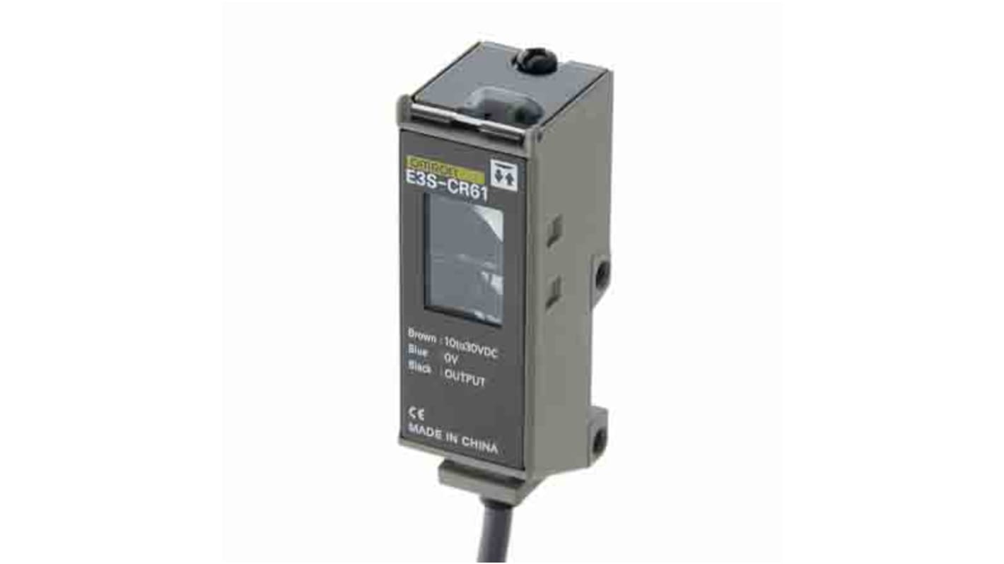 Rs-Online Sensore fotoelettrico Rettangolare Omron a retroriflessione rilevamento 3 m uscita NPN/PNP