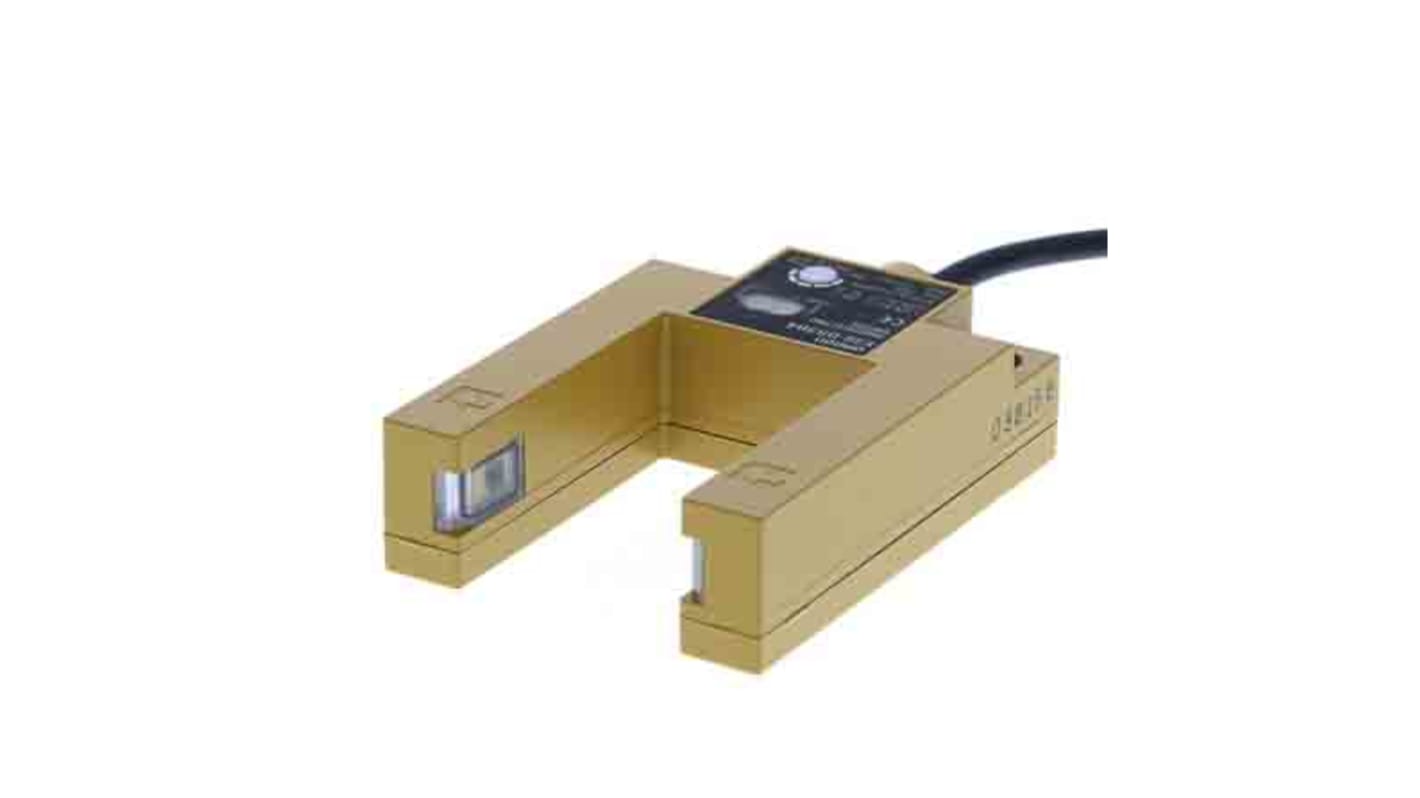Omron Diffuse Photoelectric Sensor, Fork Sensor, 30 mm Detection Range