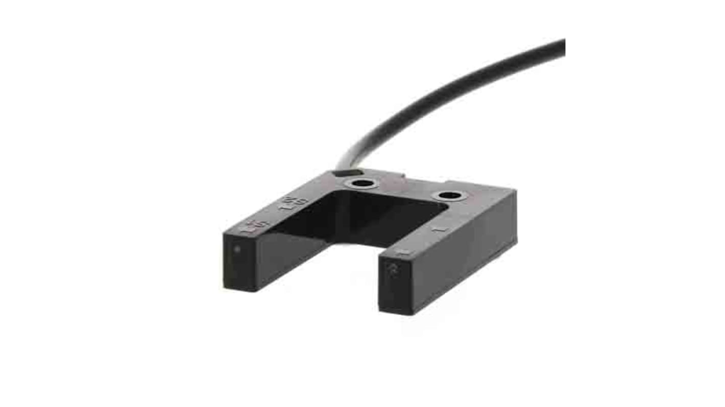 Omron Through Beam Photoelectric Sensor, Fork Sensor, 25 mm Detection Range