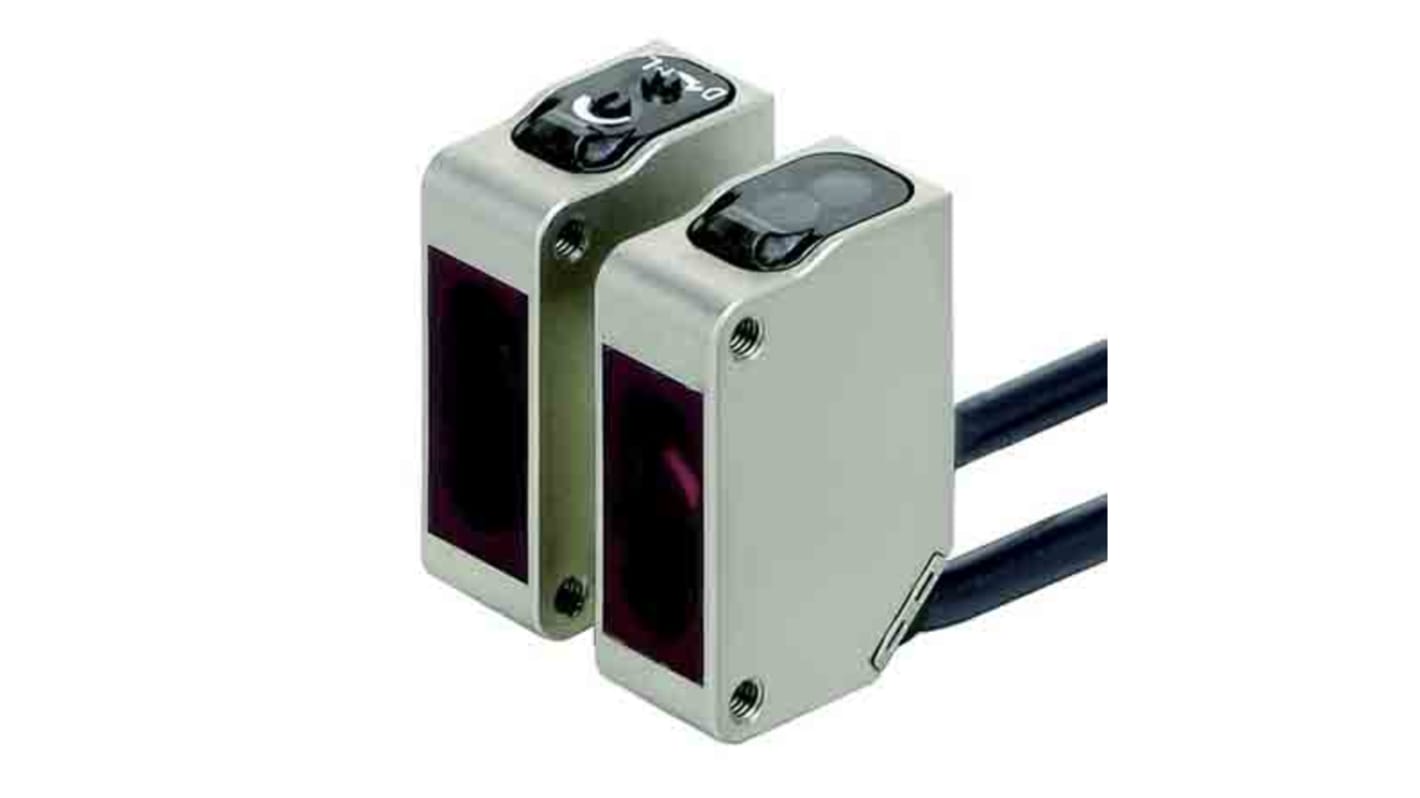 Rs-Online Sensore fotoelettrico Rettangolare Omron a fascio diretto rilevamento 15 m uscita NPN