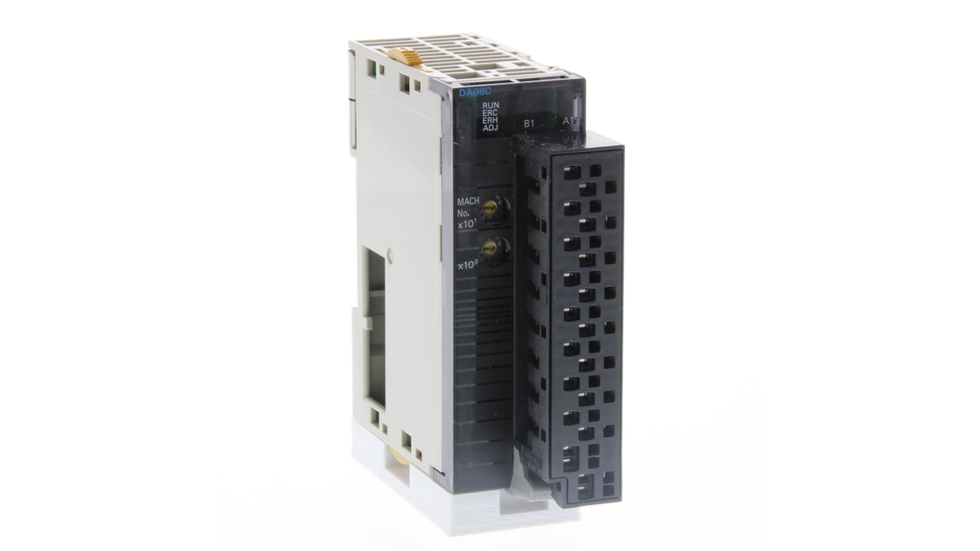 Jednostka we/wy Omron Analogowy moduł wyjściowy CJ1W CJ1W-DA08C(SL)
