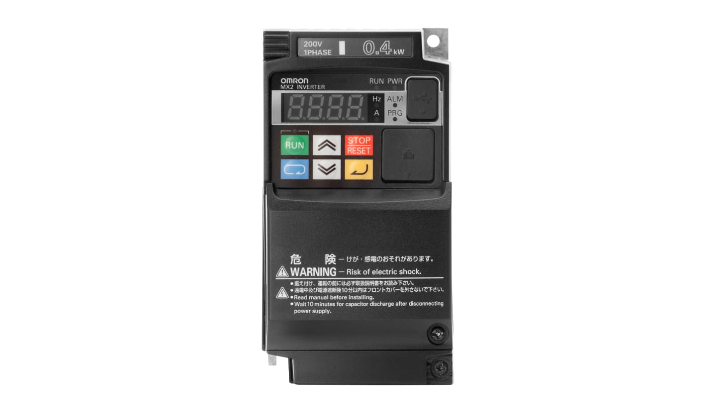 Rs-Online Inverter Omron 0 2 kW 230 V c.a. 1 fase 580Hz