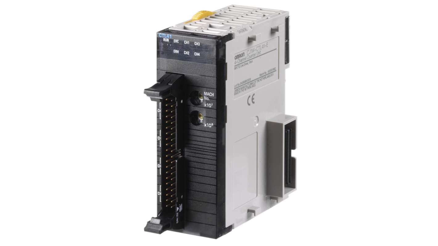 Omron CJ1W Series Logic Control for Use with CJ1 Series, 4-Input, Incremental Encoder, Line Driver (RS-422), Open