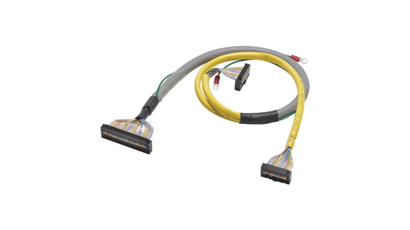 Kabel do sterowników programowalnych PLC Omron Kabel połączeniowy we/wy do sterownika PLC Seria XW XW2Z-RO75-50-D1