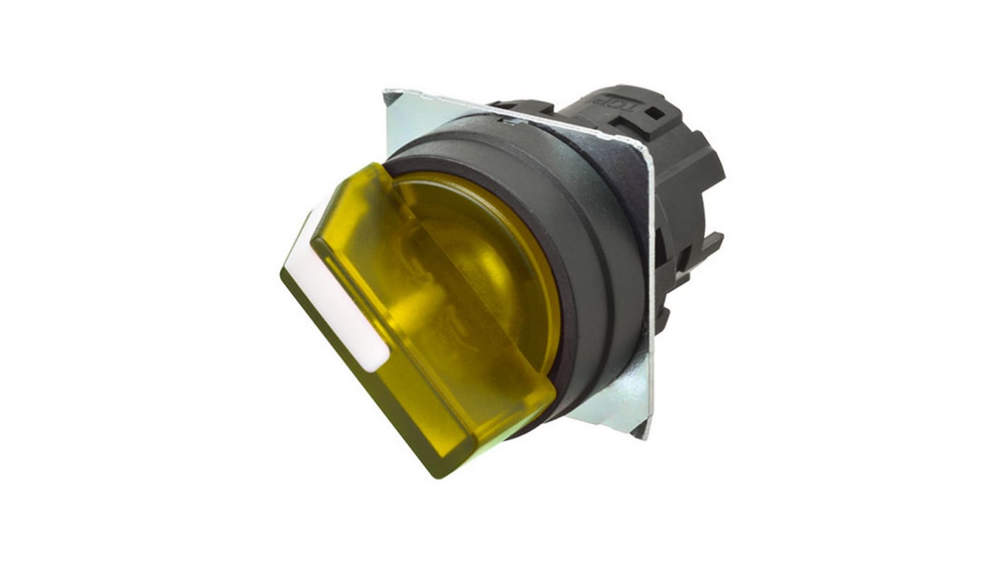 Omron A22NZ Wählschalterkopf Beleuchtet 2-Positionen 22mm Manuelle Rückstellung