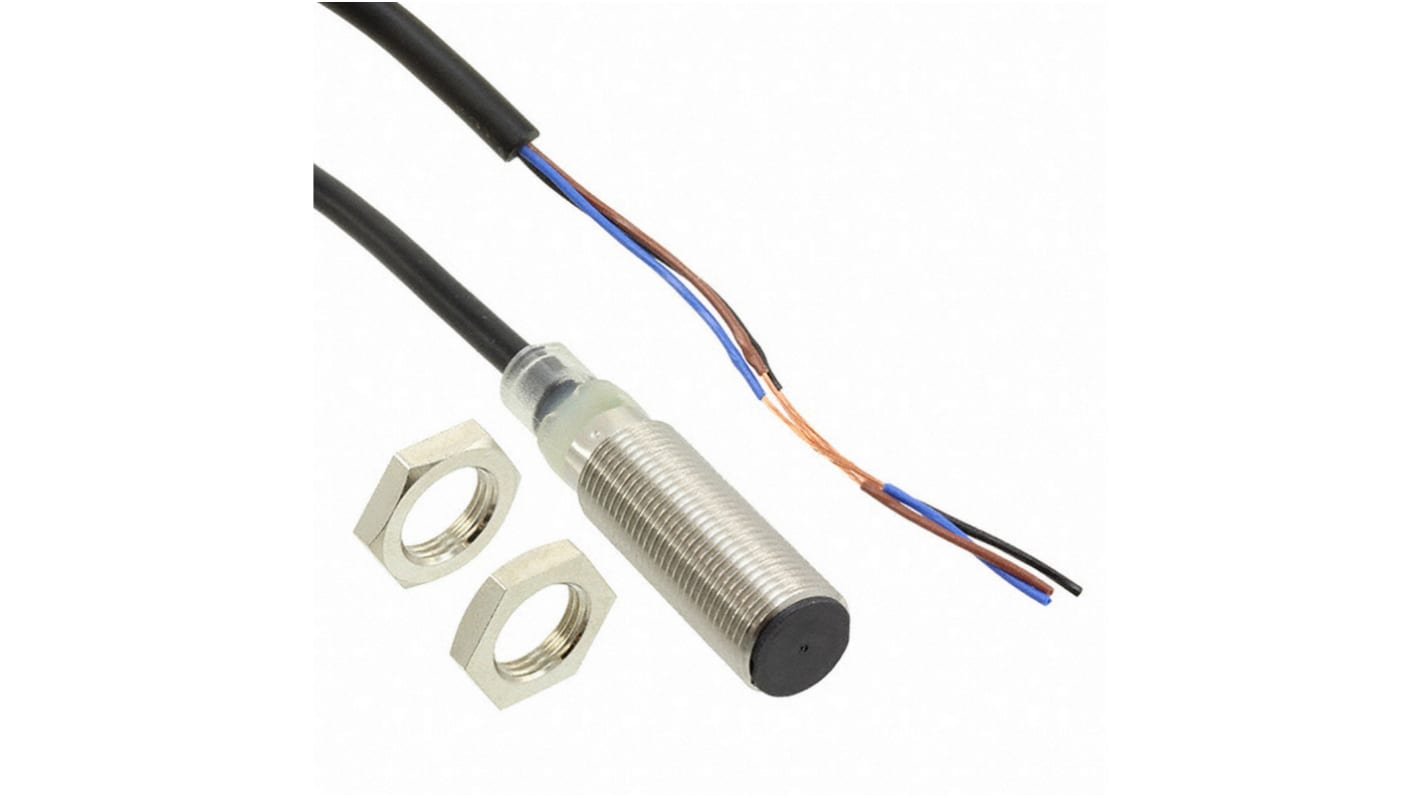 Rs-Online Sensore di prossimità Cilindro filettato Omron M12 rilevamento 2 mm 10 → 30 V c.c