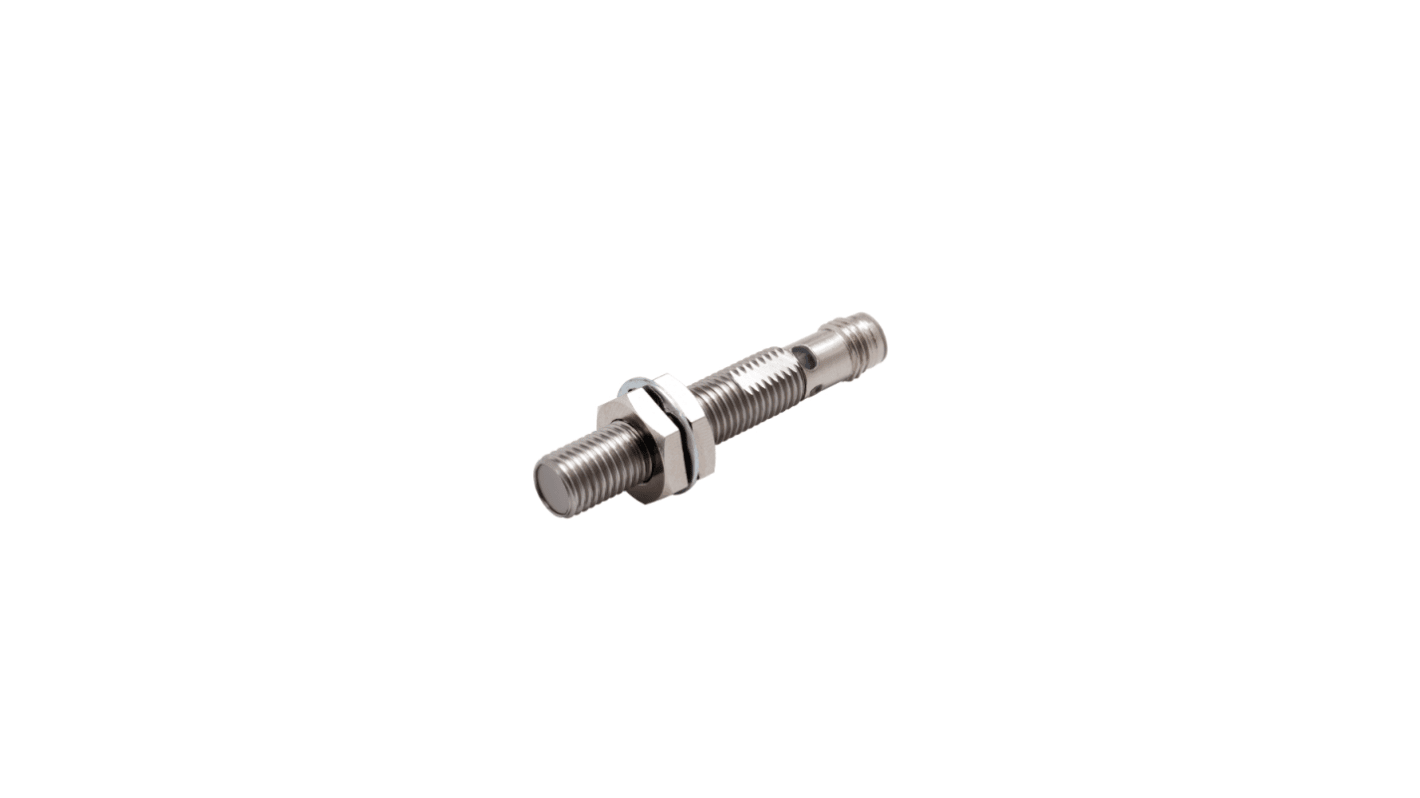 Omron Barrel-Style Inductive Proximity Sensor, M8 x 1, 2 mm Detection, PNP Output, 10 → 30 V dc, IP67