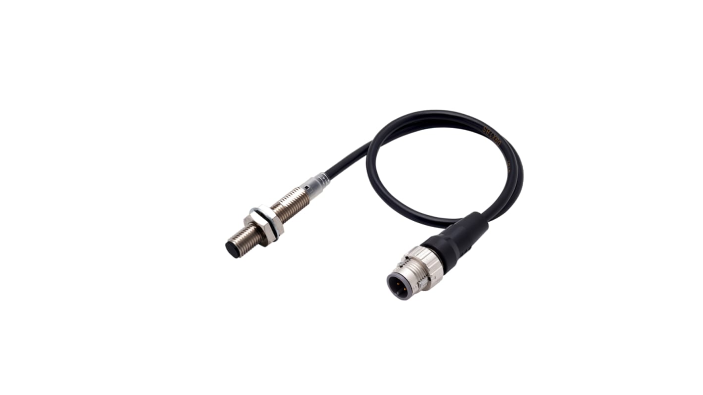 Rs-Online Sensore di prossimità Cilindro filettato Omron M12 rilevamento 4 mm 10 → 30 V c.c