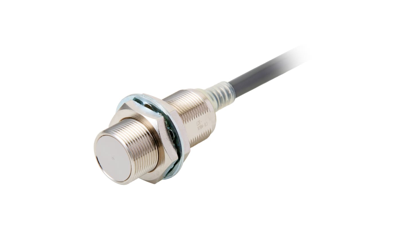 Rs-Online Sensore di prossimità Cilindro filettato Omron M18 rilevamento 7 mm 10 → 30 V c.c