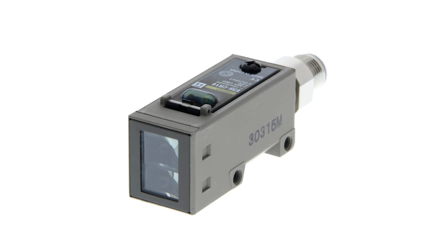 Rs-Online Sensore fotoelettrico Rettangolare Omron a retroriflessione rilevamento 3 m uscita NPN/PNP