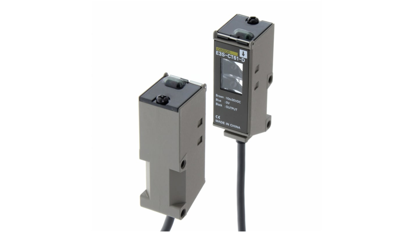 Rs-Online Sensore fotoelettrico Rettangolare Omron a fascio diretto rilevamento 30 m uscita NPN/PNP