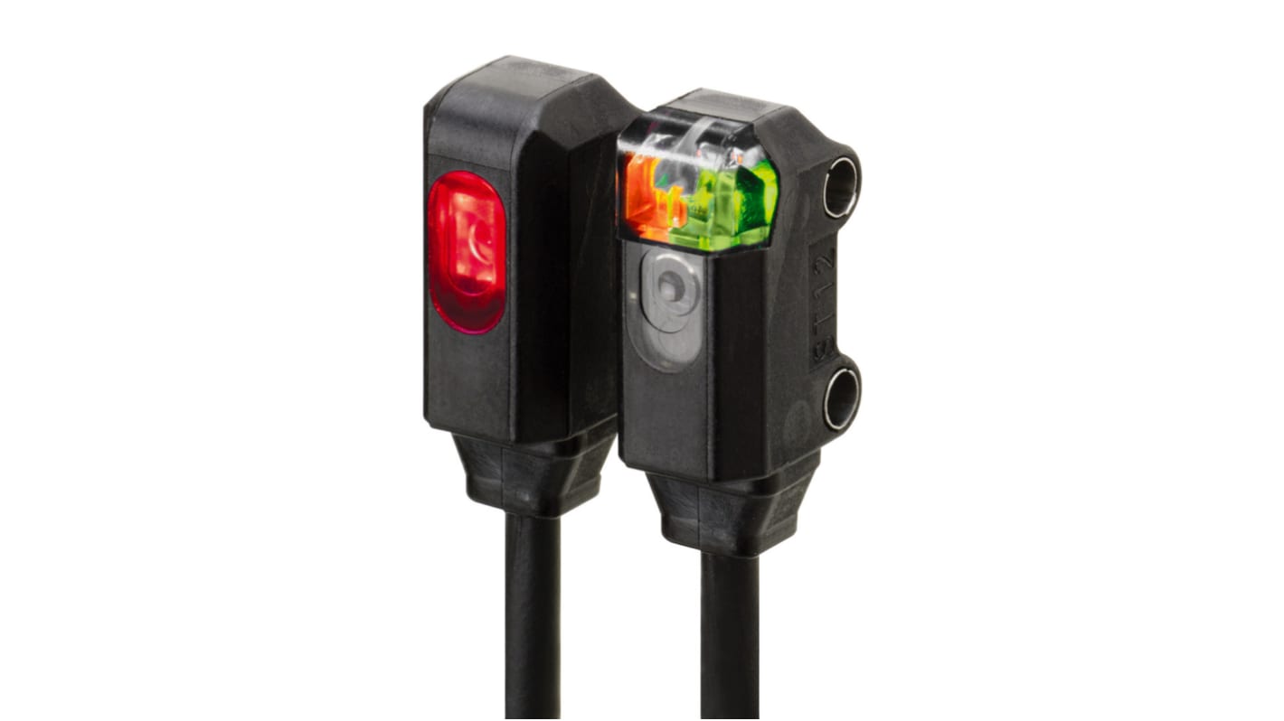 Rs-Online Sensore fotoelettrico Rettangolare Omron a fascio diretto rilevamento 1 m uscita NPN