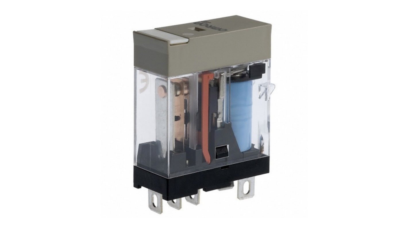 Omron Plug In Relay, 24V dc Coil, 10A Switching Current, SPDT
