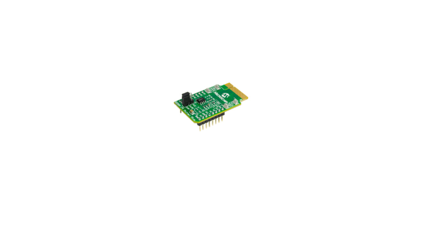 Microchip AC500101, High Density EERAM Evaluation Kit SRAM Evaluation Board for 47C04, 47L16 for mikroBUS