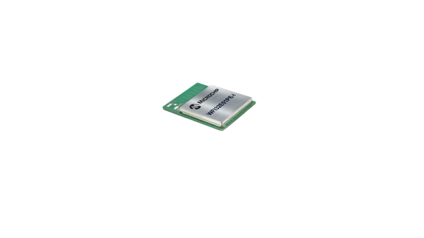 Module de développement de communication et sans fil Microchip 1MB Flash, 54-pad Wi-Fi SoC module, 320KB RAM, 802.11