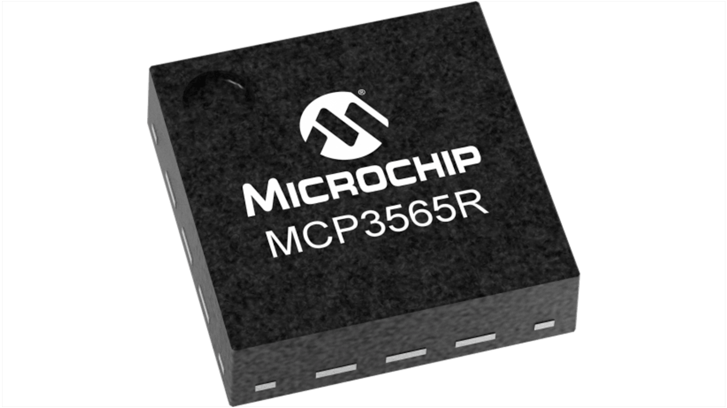 ADC MCP3565RT-E/SFX, 24 bits, 153.6ksps, UQFN, 12 pines