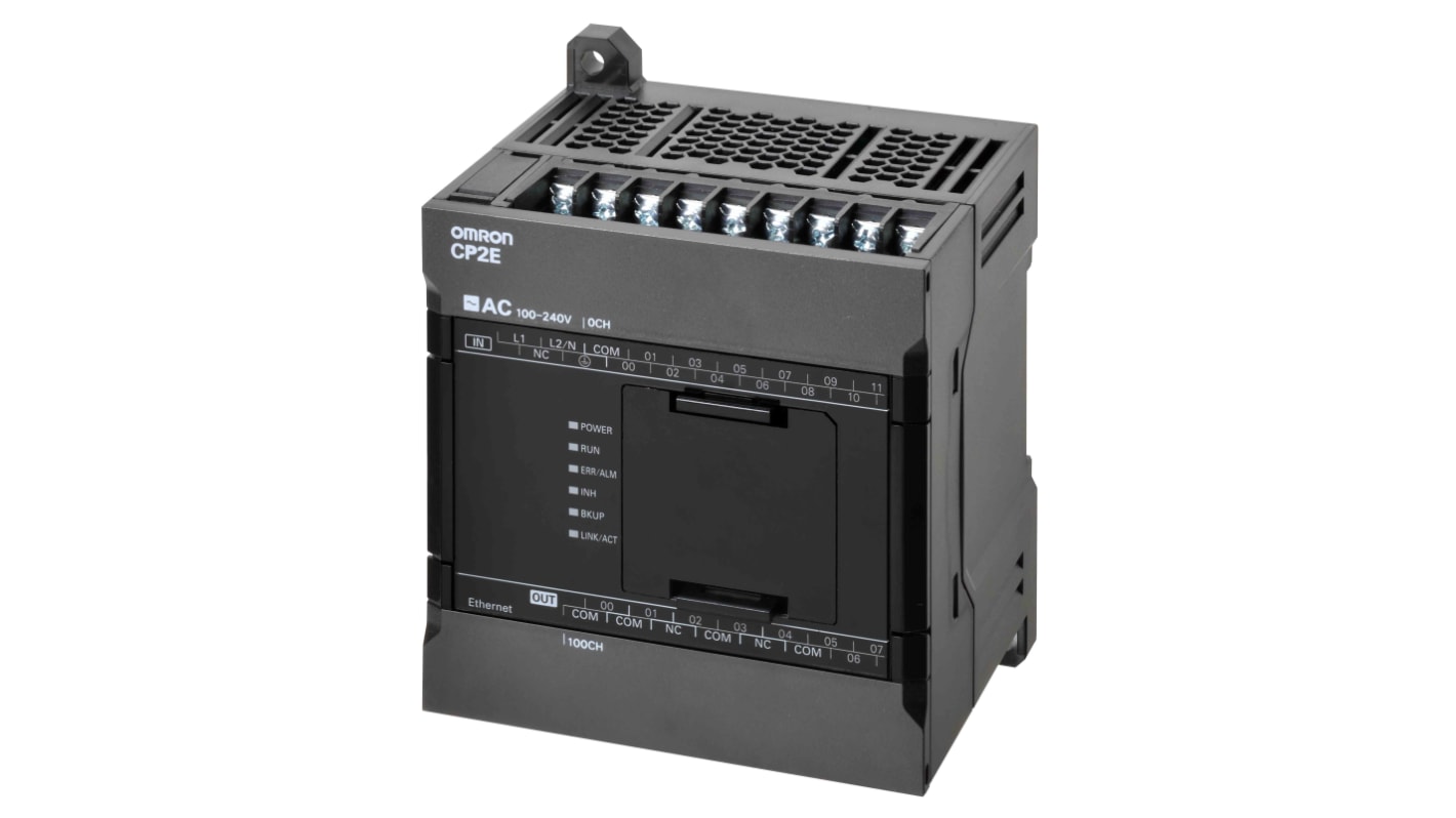 Rs-Online CPU PLC Omron CP2E ingressi: 8 uscite: 6