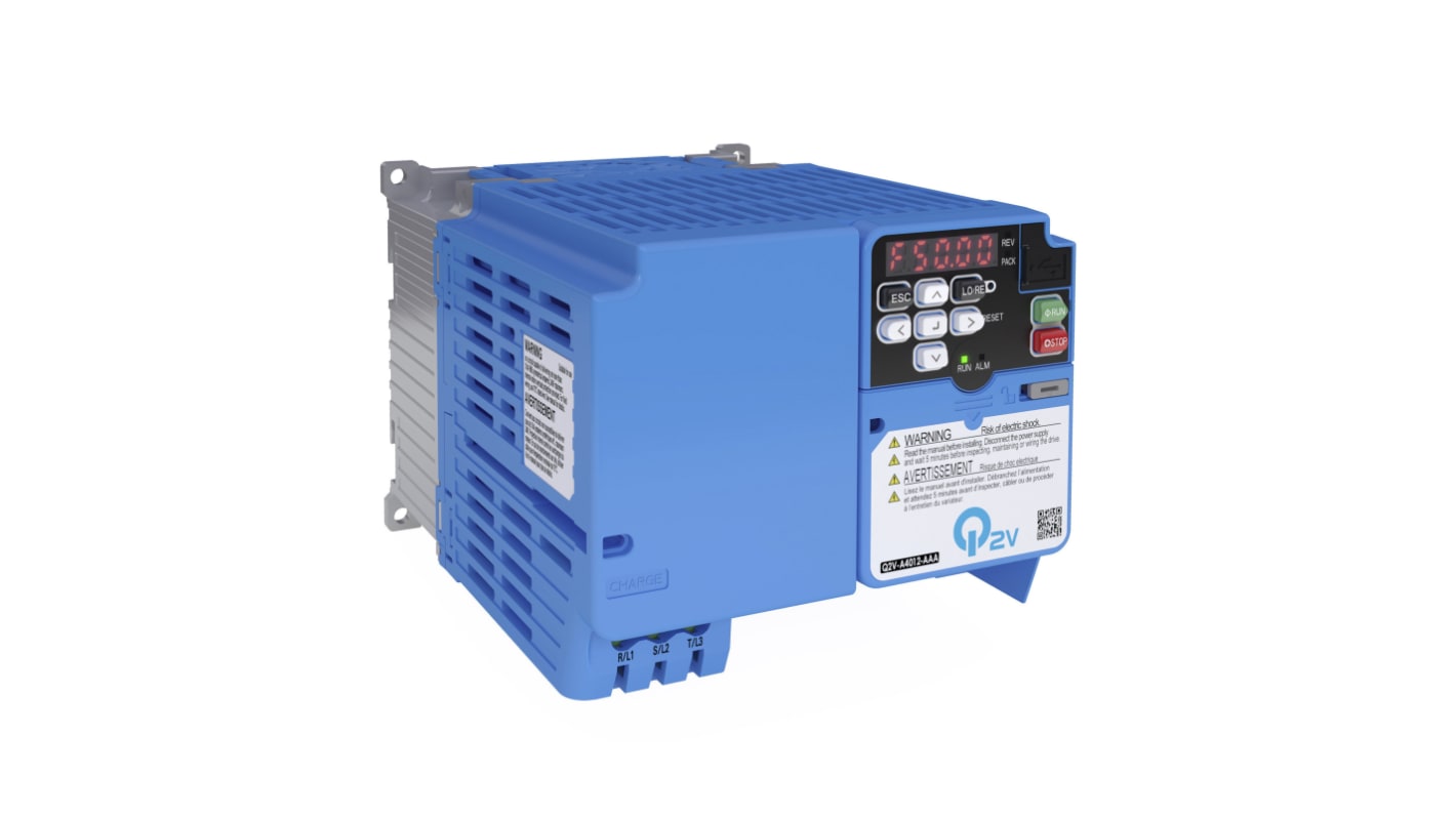 Rs-Online Inverter Omron 4 kW 200 V c.a. 1 fase 590Hz