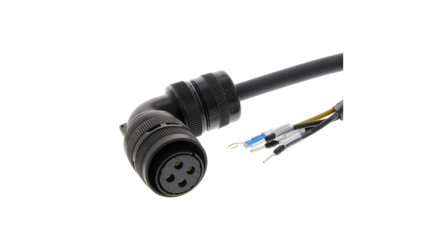 Cable Omron, long. 5m, para usar con Servomotores de 200 V R88M-