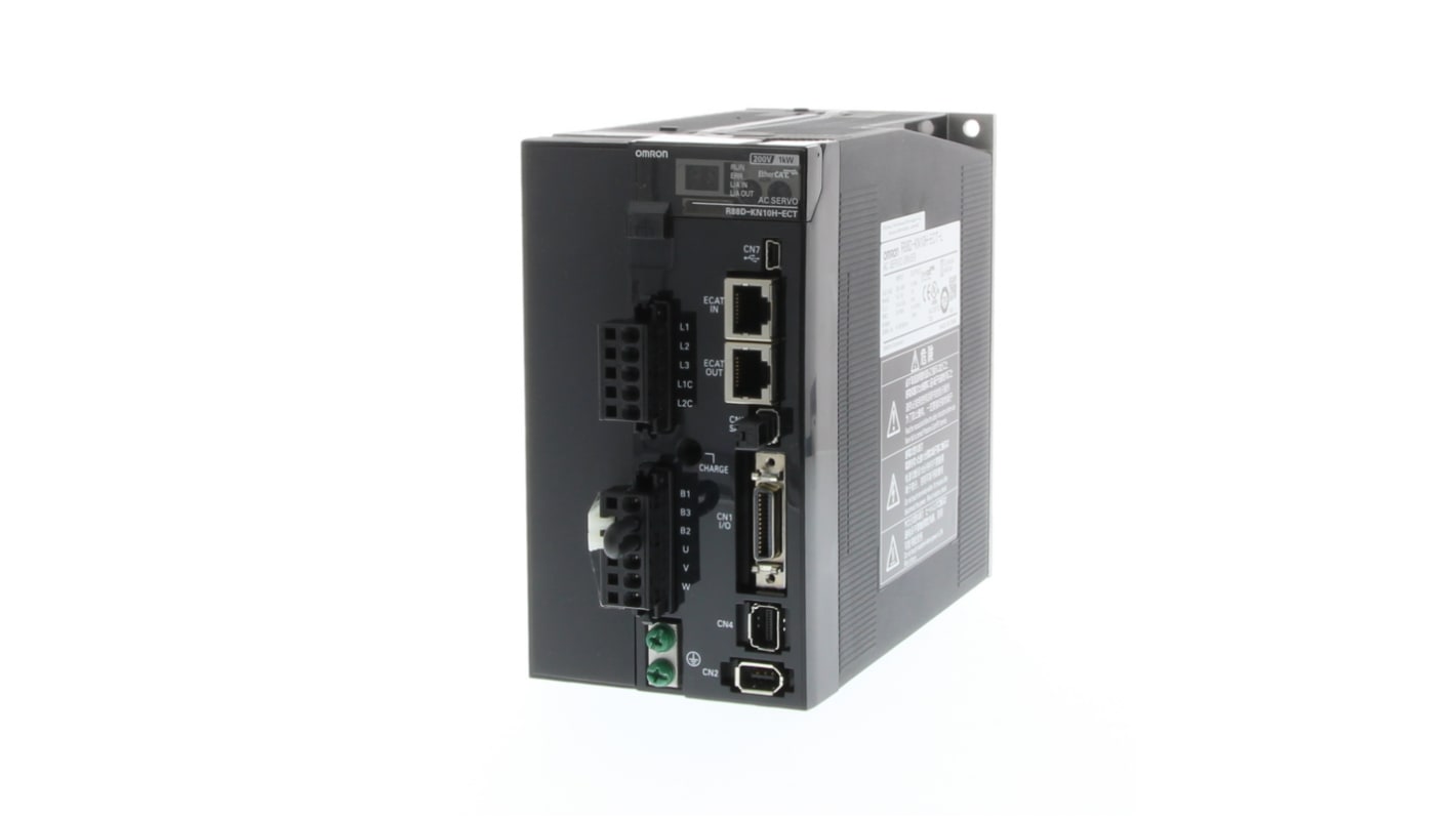 Omron 单相伺服驱动器, 运行, 200 → 240 v电源, 1.5 kW, 250 V, 14.2 A