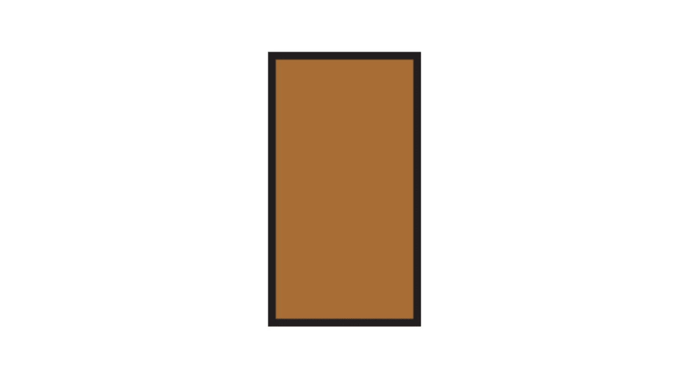 HellermannTyton WIC Snap On Clip On Cable Marker, Brown, Pre-printed "Brown", 2.8 → 3.8mm Cable, 561-02751