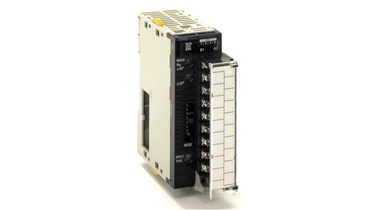 Rs-Online Controller Omron CJ1W-TC 5 V 4 uscite Uscita PNP a collettore aperto