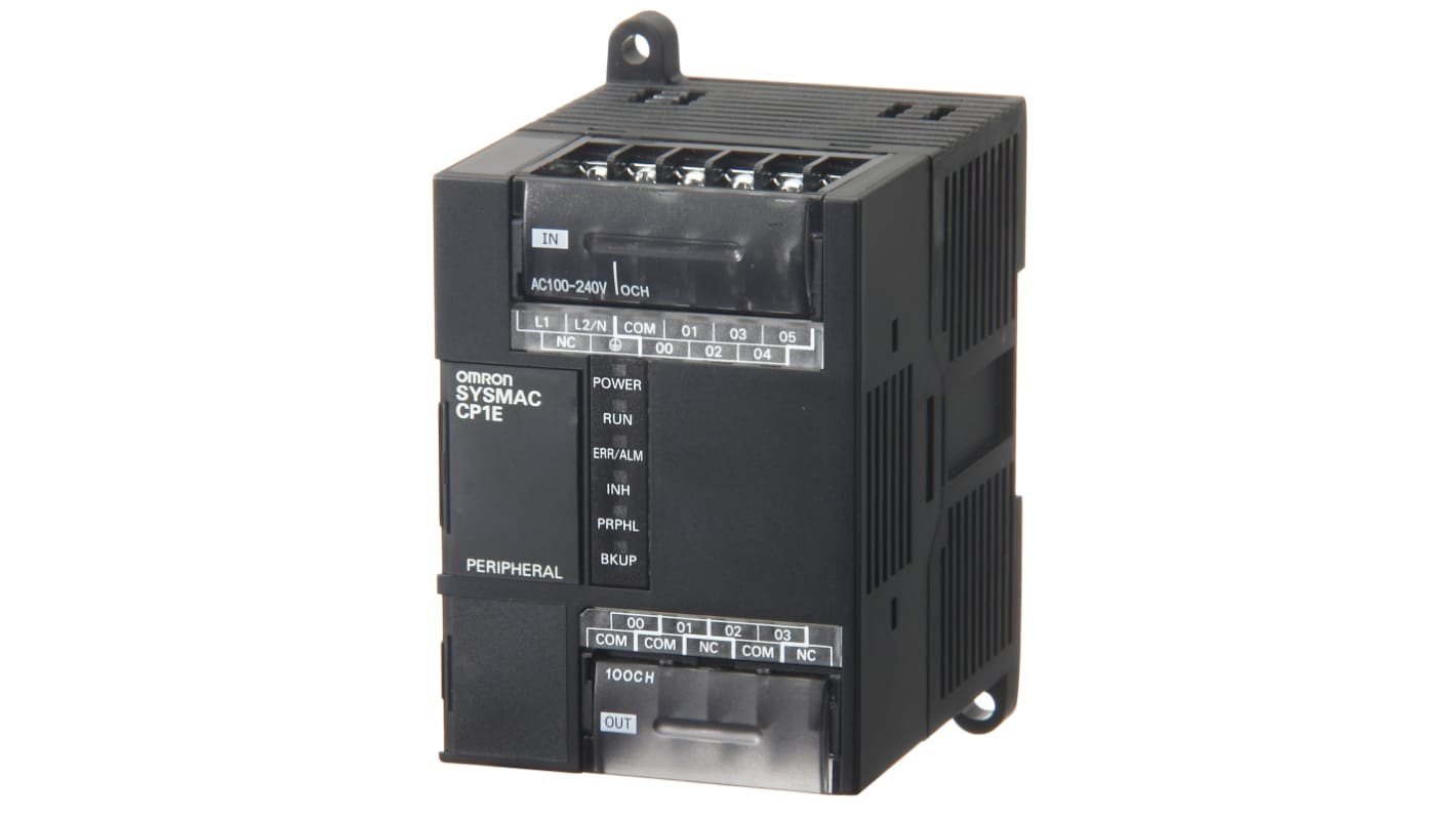 CP1E-E10DR-A | オムロン CP1E PLC (CPUユニット) 4 出力 | RS CP1E-E10DR-A | オムロン CP1E PLC (CPUユニット) 4 出力 | RS