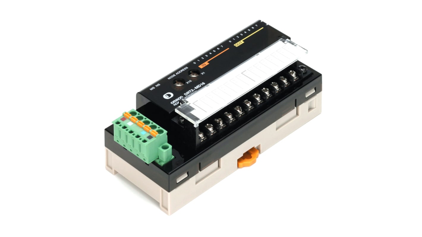 オムロン I/Oユニット DRT2-MD16-1 デジタル入力 | RS オムロン I/Oユニット DRT2-MD16-1 デジタル入力 | RS