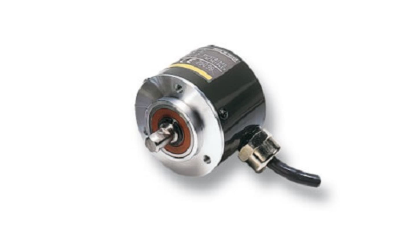 Omron Absolute Absolute Encoder, 720 ppr, PNP Open Collector Signal, Radial, Thrust Type