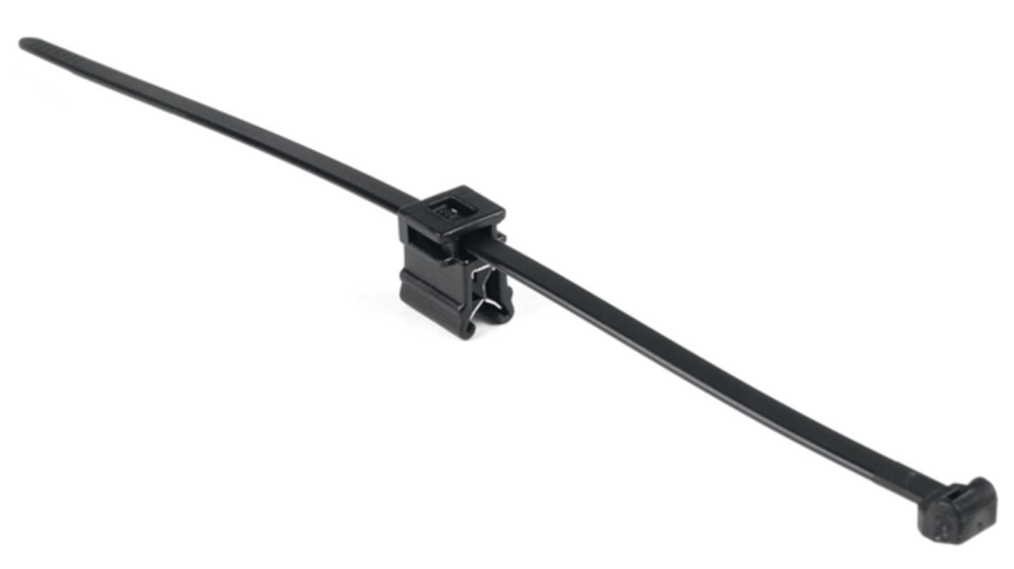 HellermannTyton 結束バンド, 150mm x 3.5 mm, 黒, 熱安定化PA 6.6, 150-76080 T30REC4B-PA66HS/PA66HIRHS-BK
