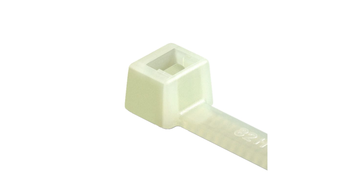 HellermannTyton Cable Tie, Releasable, 150mm x 3.5 mm, Natural Polyamide 6.6 (PA66)