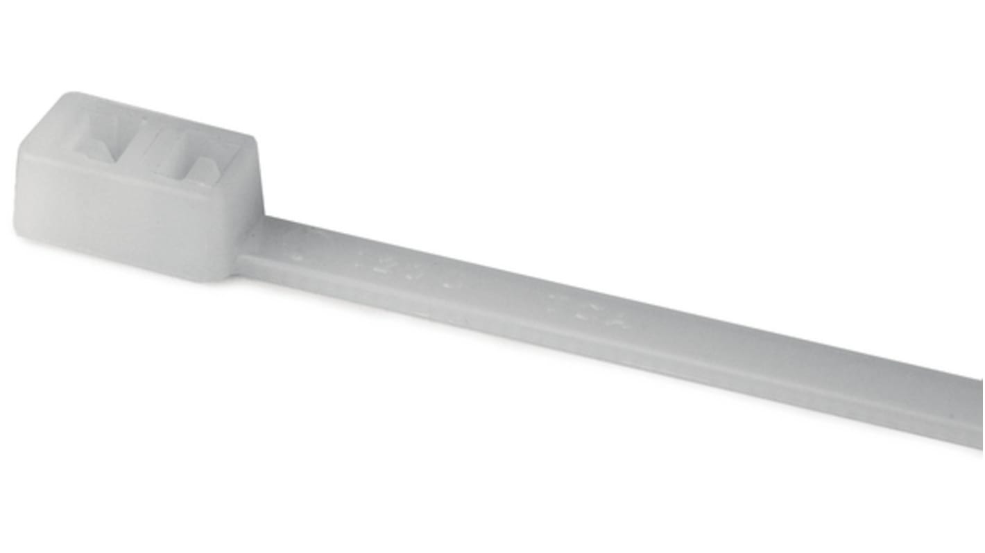 HellermannTyton Cable Tie, Releasable, 210mm x 4.7 mm Polyamide 4.6