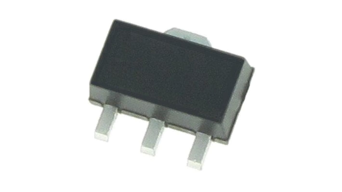 Transistor, 2SD2537T100V, NPN 1,2 A 25 V SOT-89, 3 pines