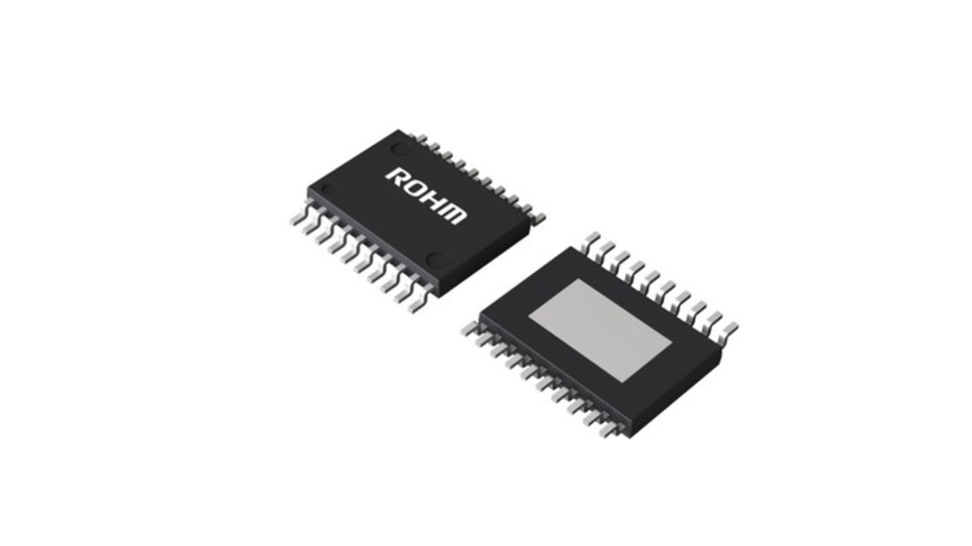 ROHM BD9P235MUF-CE2, 1-Channel, Step Down DC-DC Converter, Selectable 20-Pin, HTSSOP-B20