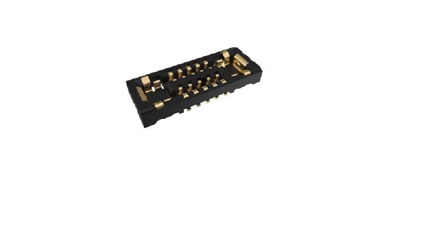 Gniazdo PCB 10 -pinowe 2 -rzędowe raster: 0.35mm Gniazdo Pionowy SMD