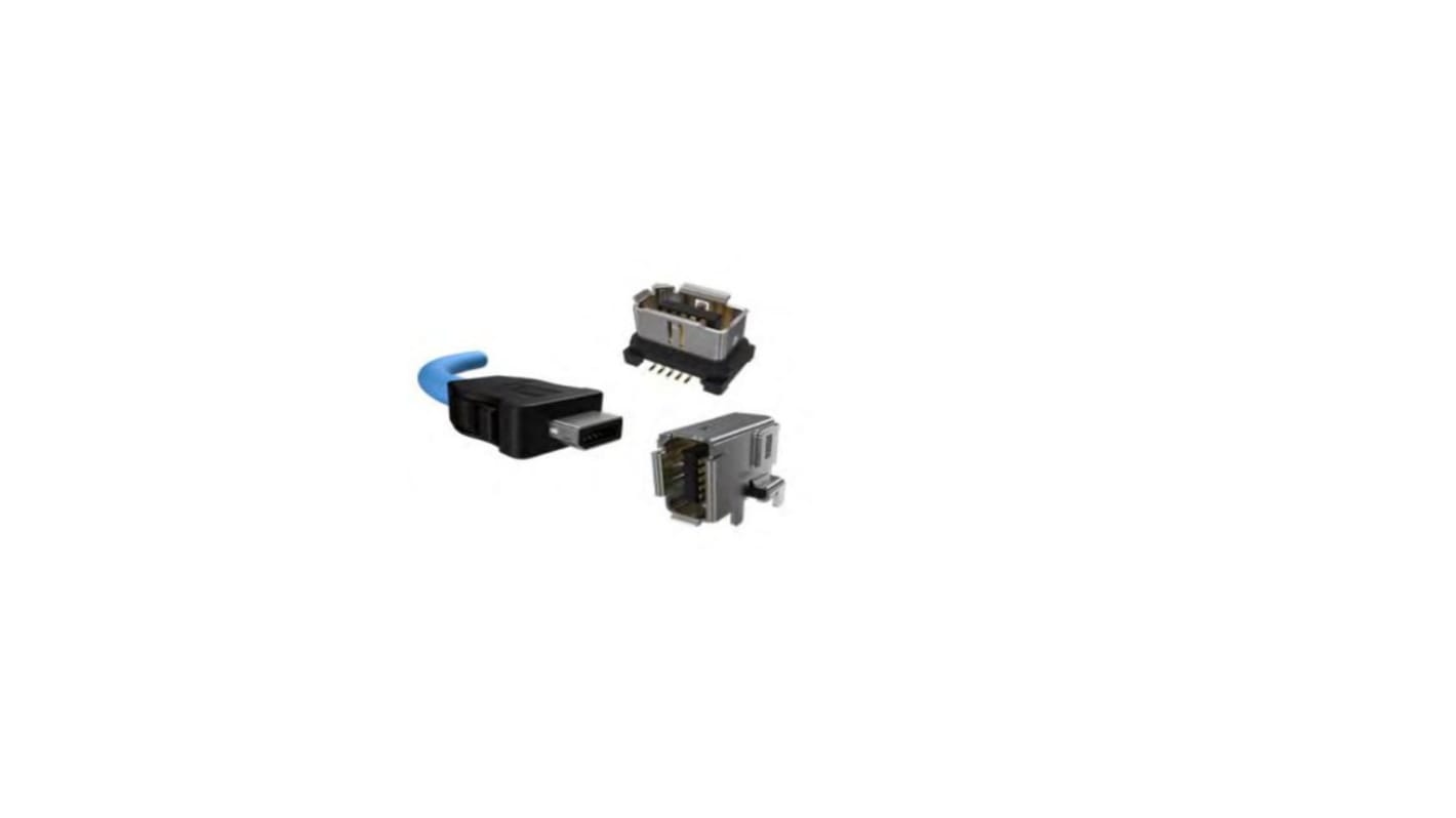 Kabel Ethernet Cat6a długość 5m Z zakończeniem Amphenol Communications Solutions