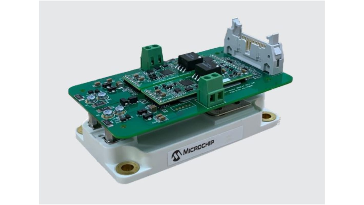 Microchip AgileSwitch 2ASC-12A1HP, MSCSM120AM02CT6LIAG, SP6CA1 Development Kit, ASDAK Augmented Switching™ Technology