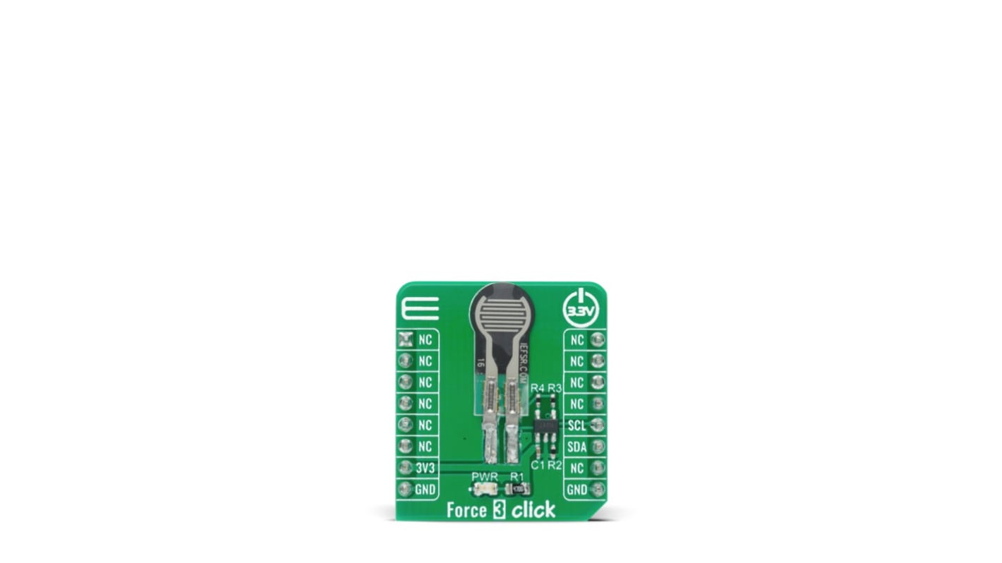 MikroElektronika Force 3 Click for MCP3221 MCP3221