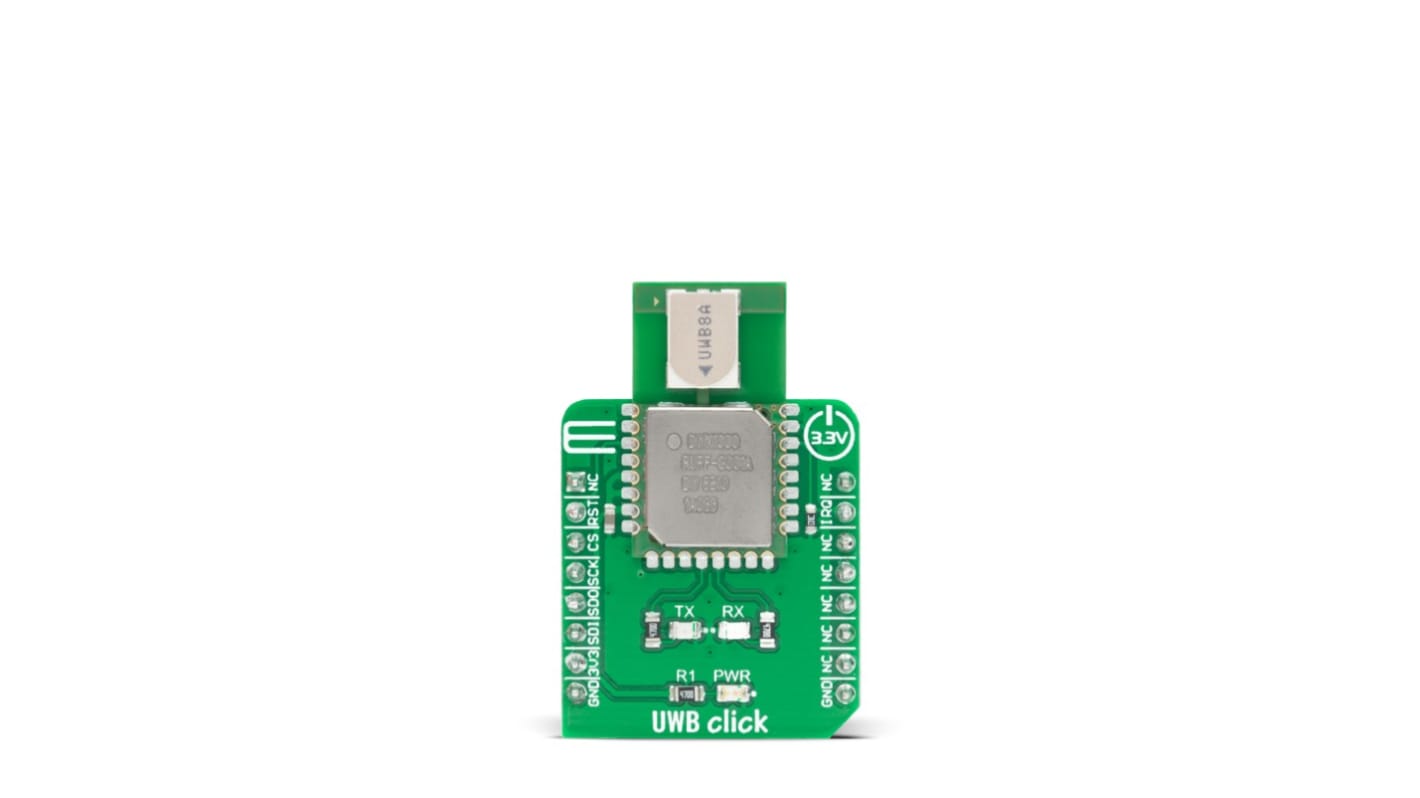 MikroElektronika UWB Click DWM1000 for Real Time Location System 3.5 → 6.5GHz MIKROE-4199