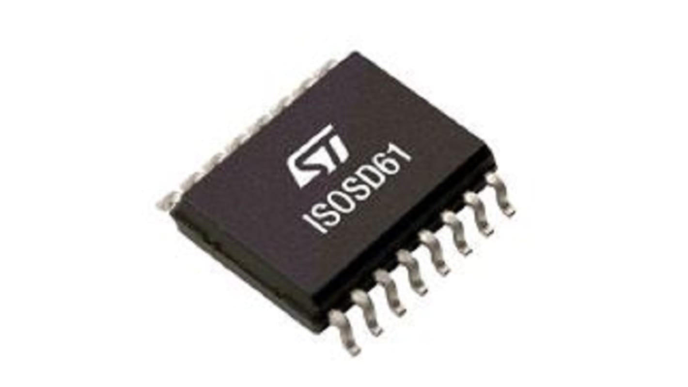 ADC, ISOSD61TR, 16 bits bits, 25Msps, 16 broches, SO16W