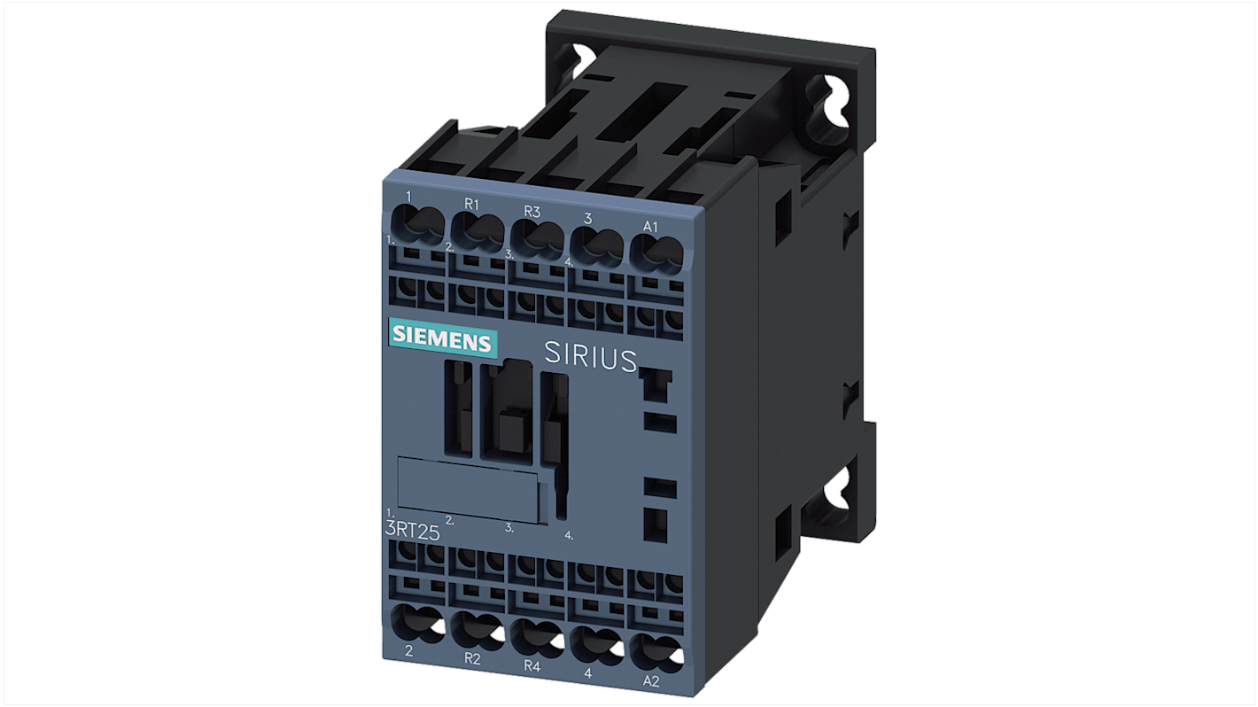 Siemens SIRIUS Leistungsschütz 230 V ac-Spule, 4 -polig / 12 A 5,5 kW 2 Schließer + 2 Öffner
