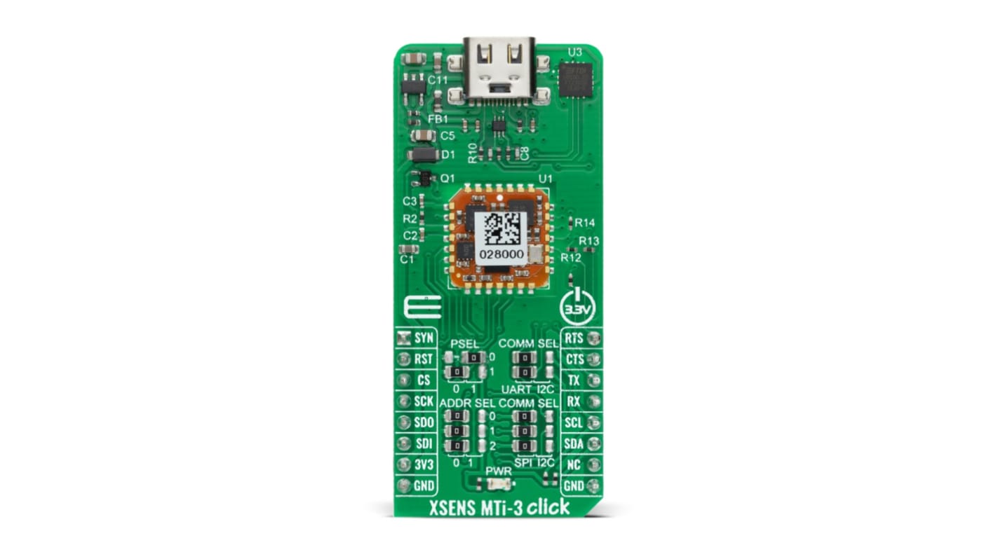 MikroElektronika XSENS MTi-3 Click for MTi-3