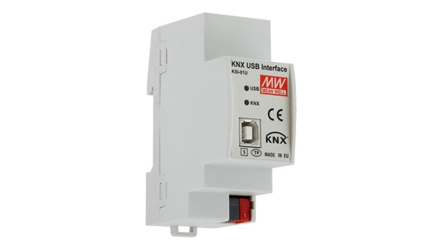 MEAN WELL 2-Contact Interface Module, DIN Rail Mount